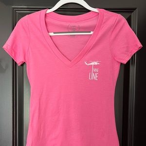 Nine Line Apparel Pink Tshirt Size Small